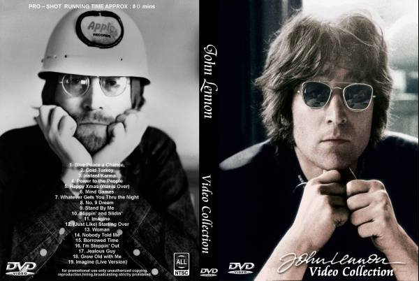 画像1: ジョンレノン PV集 John Lennon ビートルズ Beatles DVD (1)