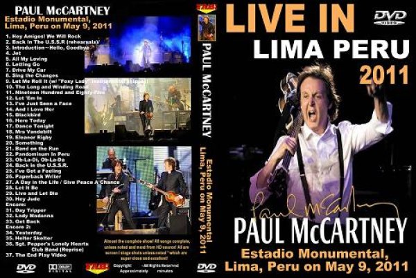 画像1: ポール・マッカートニー『2011ペルー大推薦PAUL McCARTNEYbeatles (1)