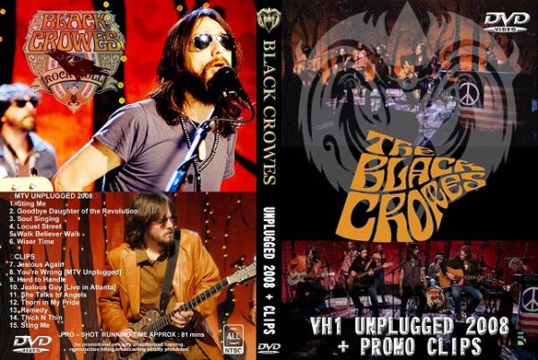 画像1: ブラッククロウズ 2008アンプラグド & PV集Black Crowes (1)