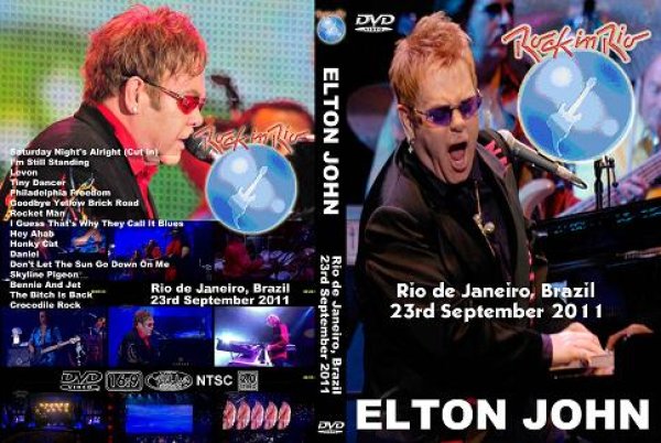 画像1: エルトン・ジョン最新『RIO 2011』 ELTON JOHN (1)