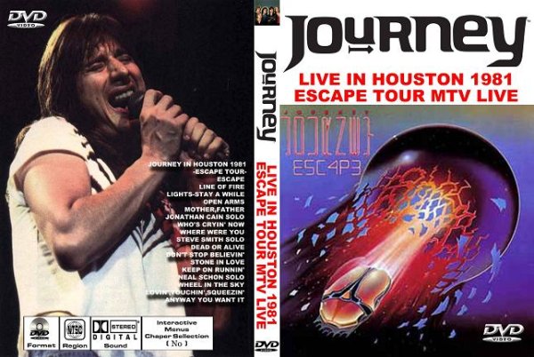 画像1: ジャーニーJOURNEY IN HOUSTON 1981-ESCAPE TOUR- (1)