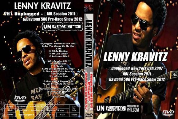 画像1: レニークラヴィッツ極上アンプラグド2007&AOL 2011高画質LENNY KRAVITZ (1)