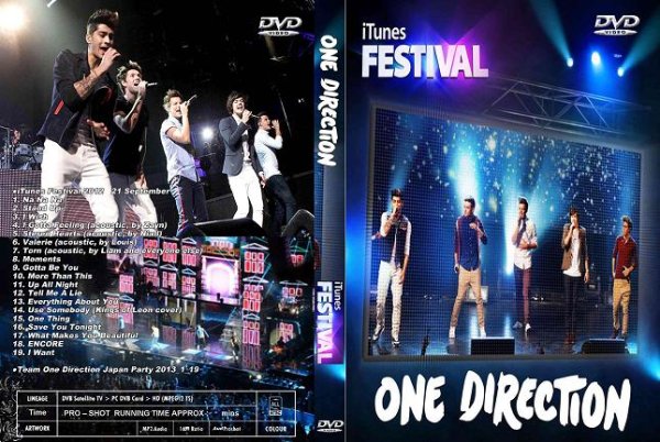 画像1: ワン・ダイレクション 2012年iTunes One Direction (1)