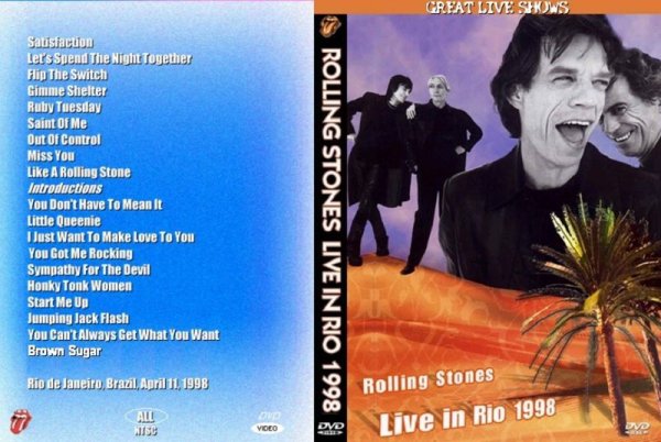 画像1: ローリング・ストーンズ Rio 1998 The Rolling Stones (1)