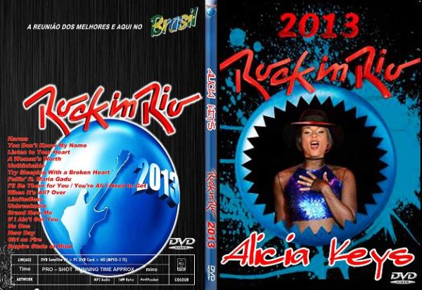 画像1: アリシア・キーズ 高画質 ROCK IN RIO 2013 Alicia Keys (1)
