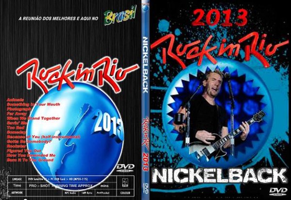 画像1: ニッケルバック 高画質 ROCK IN RIO 2013 NICKELBACK (1)