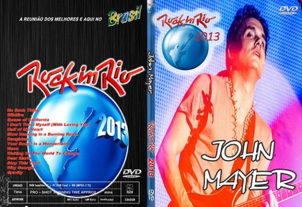 画像1: ジョン・メイヤー 高画質ROCK IN RIO 2013 John Mayer (1)