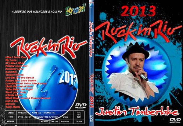 画像1: ジャスティン・ティンバーレイク 高画質 RIO 2013 Justin Timberlake (1)