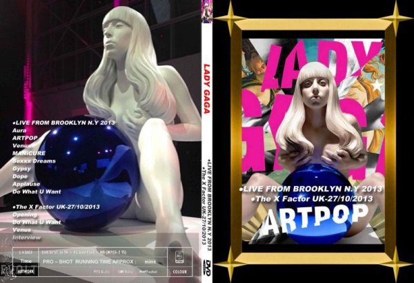 画像1: レディー・ガガ 2013 ニューヨーク&UK ARTPOP Lady Gaga (1)