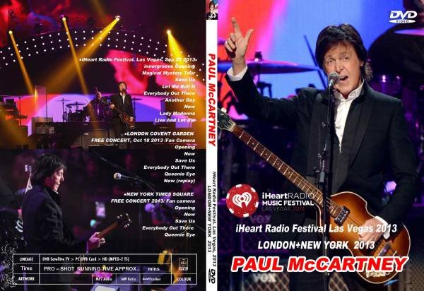 画像1: ポールマッカートニー2013iHEART 3本立 Paul Mccartney Beatles (1)