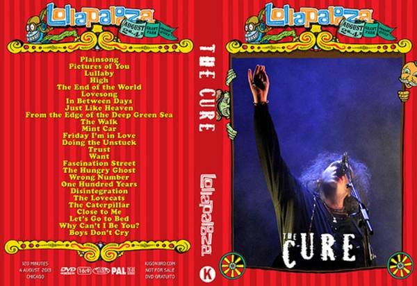 画像1: キュアー Lollapalooza 2013 高画質 The CURE DVD (1)