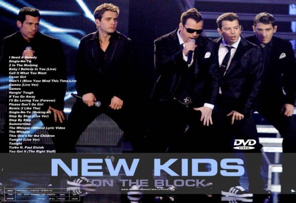 画像1: ニューキッズオンザ・ブロック 高画質プロモ New Kids On The Block DVD (1)