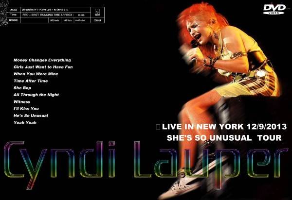 画像1: シンディローパー 2013 NEW YORK Cyndi Lauper DVD (1)