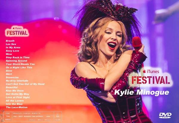 画像1: カイリーミノーグ 2014 iTunes Festival Kylie Minogue DVD (1)