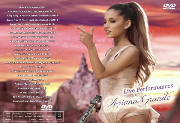 画像1: アリアナグランデ スタジオライブ Ariana Grande Mariah Carey DVD (1)