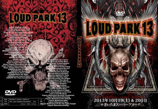 画像1: LOUDPARK2013 2枚 Yngwie Malmsteen Stratovarius EUROPE DVD (1)