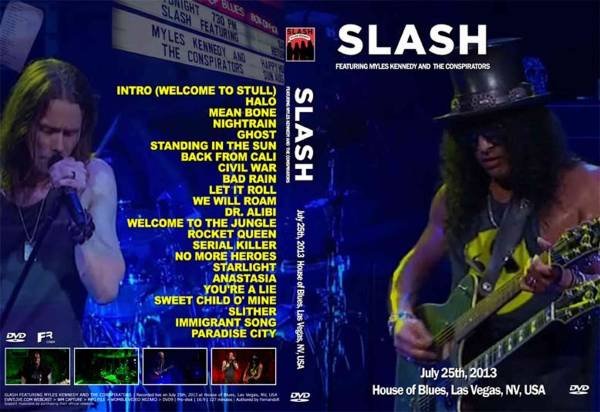 画像1: SLASH 5 2013年ラスベガス  GUNS N ROSES DVD (1)