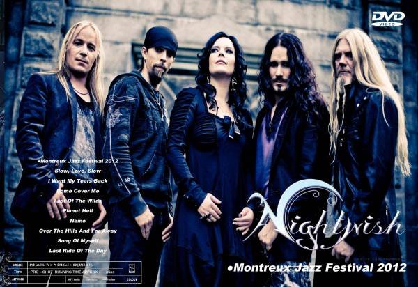 画像1: ナイトウィッシュ モントルジャズ 2012 高画質 Nightwish  DVD (1)