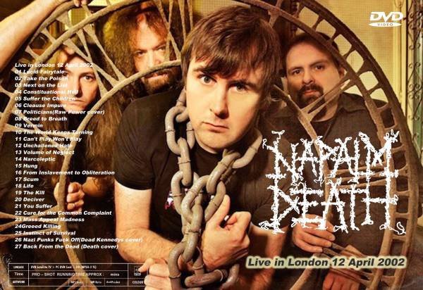 画像1: ナパーム・デス LONDON 2002 Napalm Death DVD (1)