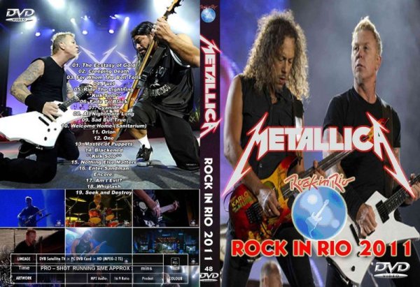 画像1: 48 メタリカ Rock In Rio 2011 Metallica DVD (1)