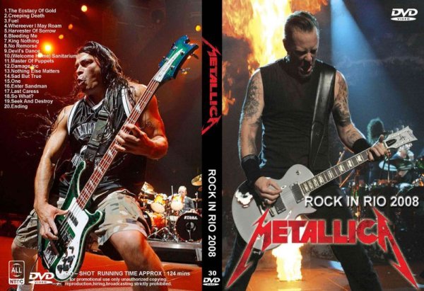 画像1: 30 メタリカ Rock in RIO 2008 METALLICA DVD (1)