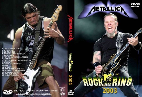 画像1: 24 メタリカ Rock Am Ring 2003 METALLICA DVD (1)