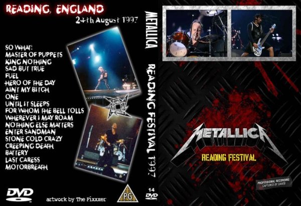 画像1: 14 メタリカ Reading 1997 Metallica DVD (1)