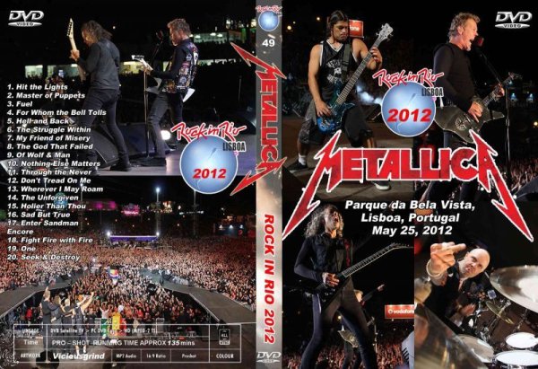 画像1: 49 メタリカ ROCK IN RIO 2012 METALLICA DVD (1)