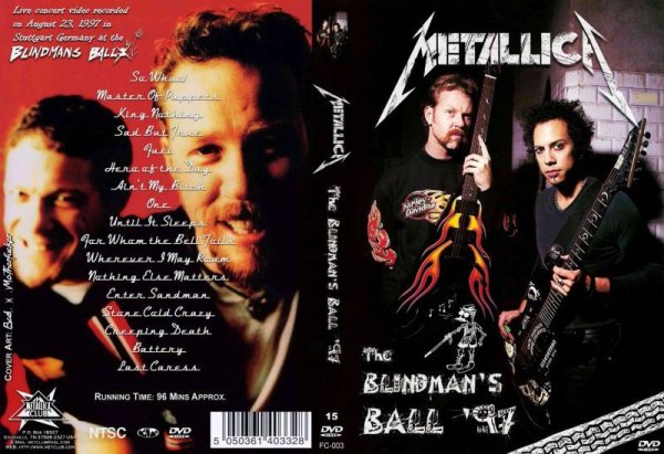 画像1: 15 メタリカ ドイツ 1997 高画質プロショット Metallica DVD (1)