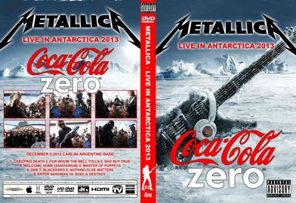 画像1: 52 メタリカ 史上初 南極ライブ 2013 METALLICA DVD (1)