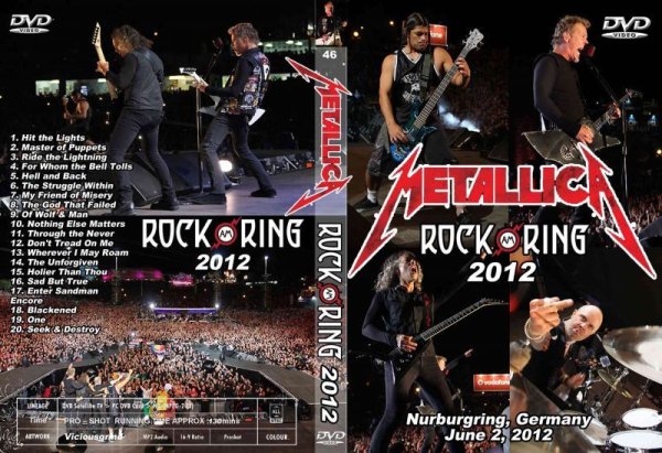 画像1: 46 メタリカ ROCK AM RING 2012 METALLICA DVD (1)