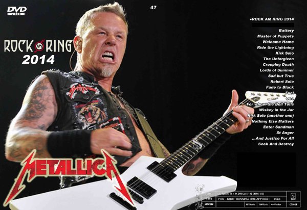 画像1: 47 メタリカ ROCK AM RING 2014 METALLICA DVD (1)
