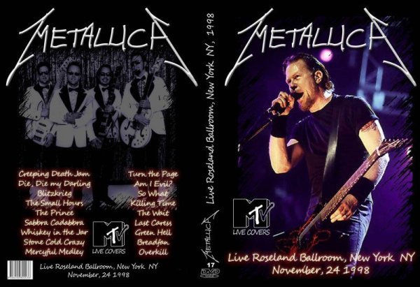 画像1: 17 メタリカ NEW YORK 1998 Metallica DVD (1)