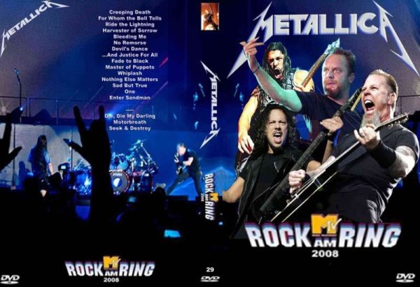 画像1: 29 メタリカ ROCK AM RING 2008 METALLICA DVD (1)