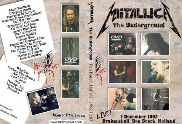 画像1: 7 メタリカ オランダ 1992ロング収録 Metallica DVD (1)
