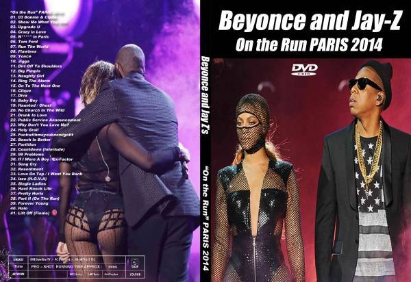 画像1: ビヨンセ パリ2014 On the Run Beyonce JAY-Z DVD (1)