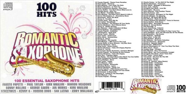 画像1: 47■100 Hits-Romantic Saxophone Candy Dulfer Kenny G MP3CD (1)