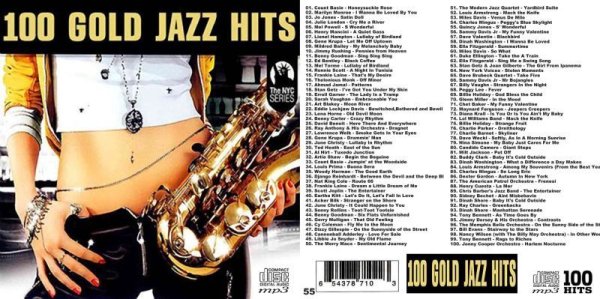 画像1: 55■100 Gold Jazz Hits オムニバス MP3CD (1)