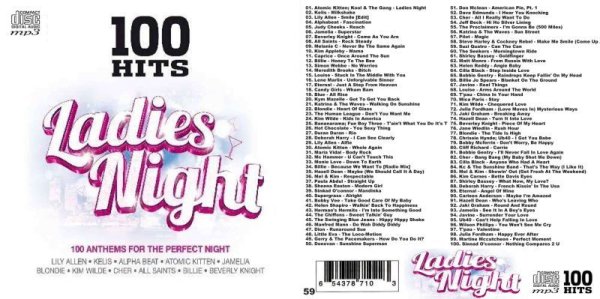 画像1: 59■100 Hits-Ladies Night Bananarama Blondie MP3CD (1)