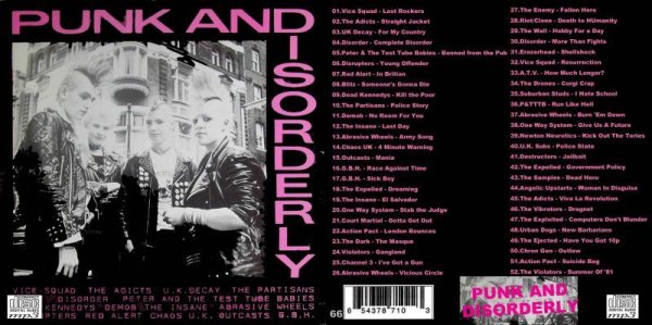 画像1: 66■Punk And Disorderly G.B.H Chaos UK Exploited Disorder MP3CD (1)