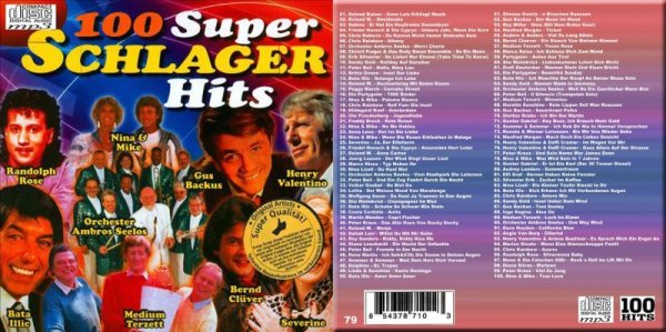 画像1: 79■100 Super Schlager Hits MP3CD (1)