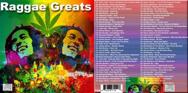 画像1: 109■Raggae Greats Bob Marley Inner Circle Peter Tosh MP3CD (1)