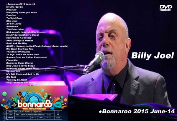 画像1: ビリージョエル 2015 ボナルー Billy Joel DVD (1)