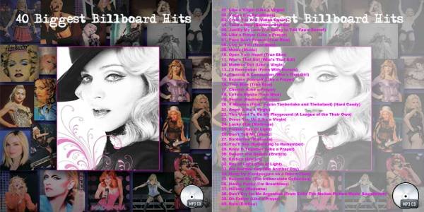 画像1: ■Madonna's 40 Biggest Billboard Hits マドンナ MP3CD (1)