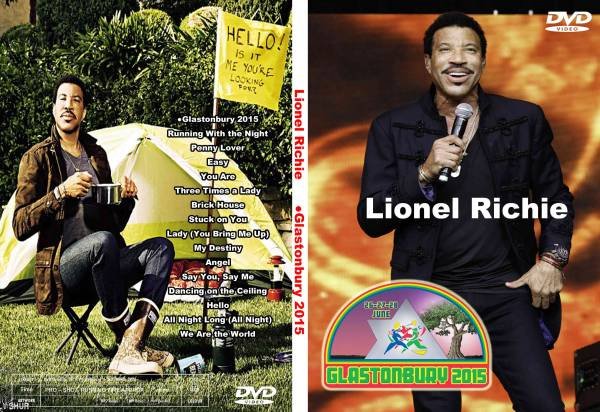 画像1: ライオネル・リッチー　2015グラストンベリ- Lionel Richie　DVD (1)