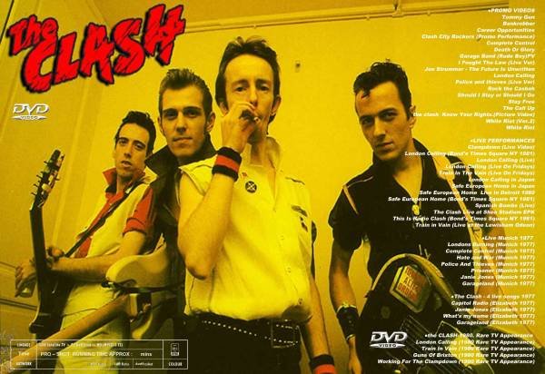 画像1: ★ クラッシュ DL大画面高画質プロモ THE CLASH DVD (1)
