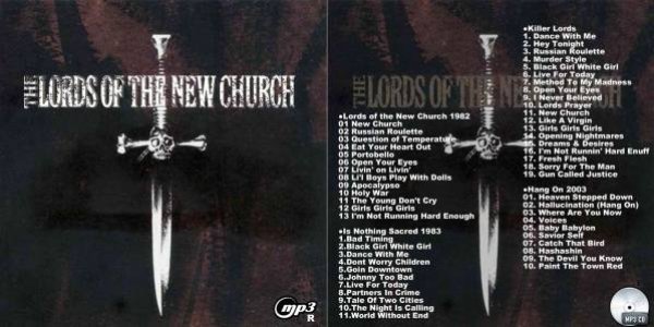 画像1: R■The Lords of the New Church MP3 CD Sham 69 Damned (1)