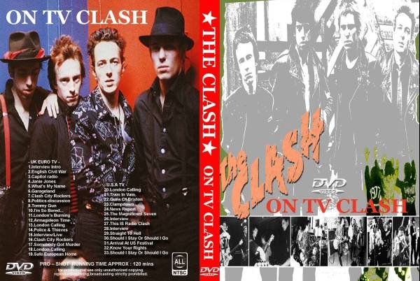 画像1: クラッシュ ON TV貴重番組映像 THE CLASH 検 sex pistols DVD (1)