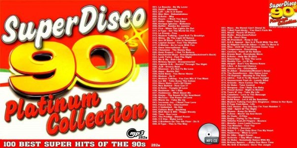 画像1: 282■Super Disco 90s 100 Hits Platinum Collection MP3 CD (1)