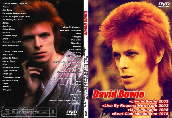 画像1: デヴィッドボウイ 2枚1978-2002高画質 DAVID BOWIE #09 DVD (1)
